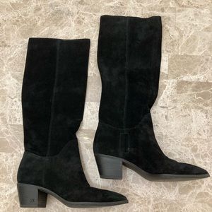 Saw Edelman Rowena, Black Suede boots